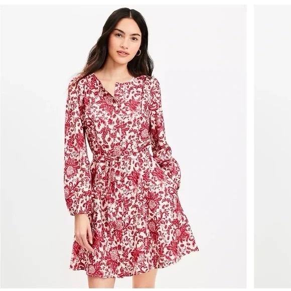 LOFT Dresses & Skirts - NWT LOFT Red and Cream Sundress